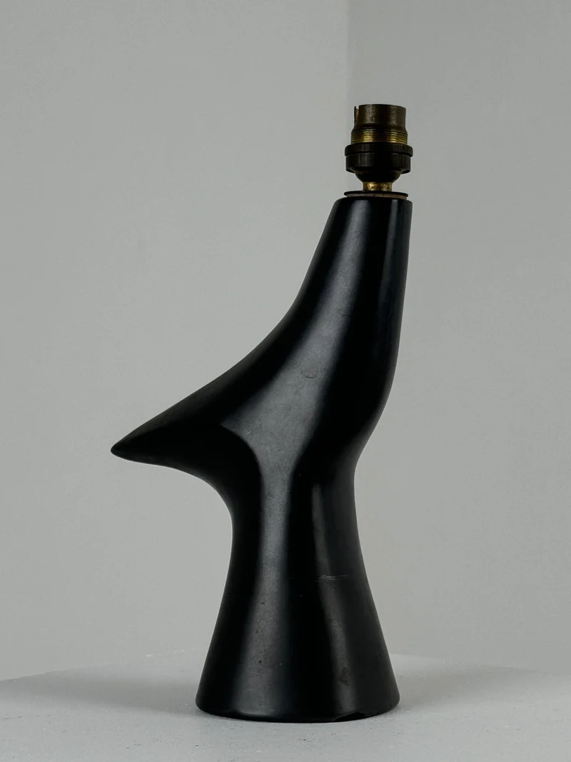 Vintage Zoomorphic Ceramic Table Lamp