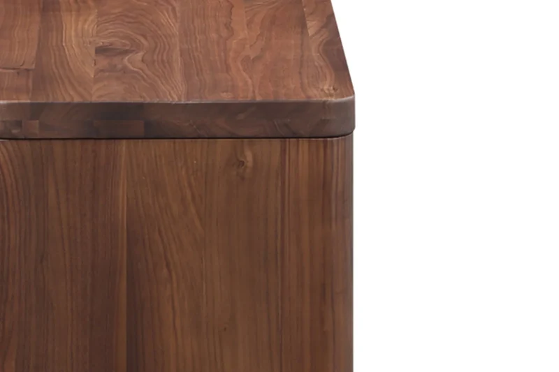 Form Console, Large, American Walnut