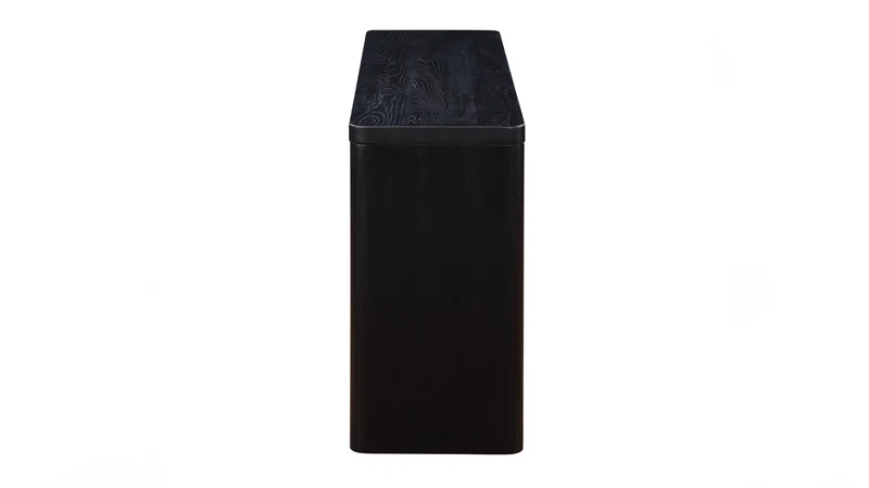 Form Console, Large, Black Oak