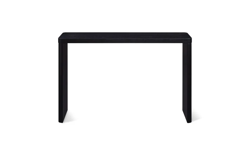 Form Console, Small, Black Oak