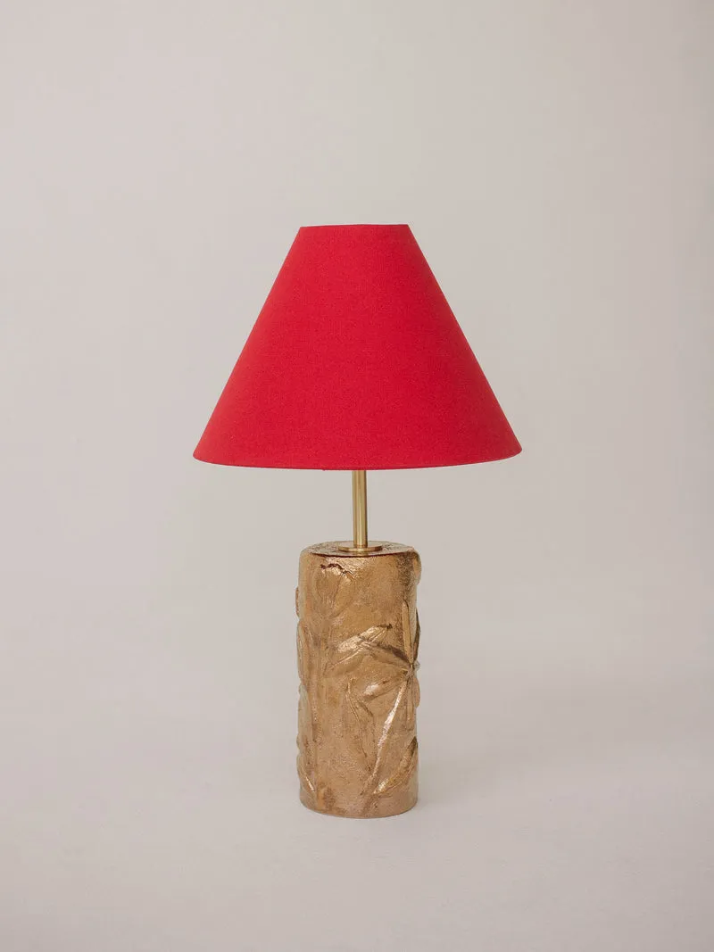 Folklore Brass Table Lamp (Gold)
