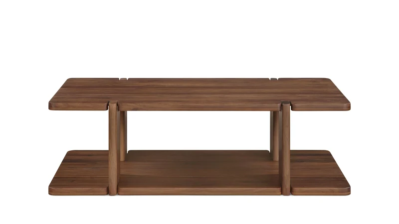 Get Closer Coffee Table, Regular, American Walnut