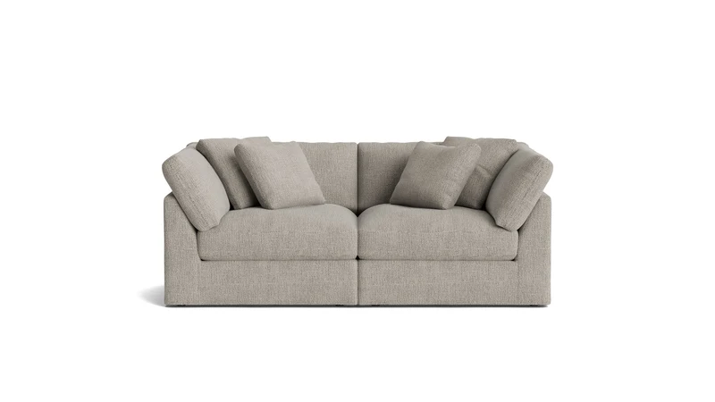 Get Together™ 2-Piece Modular Sofa, Large, Oatmeal