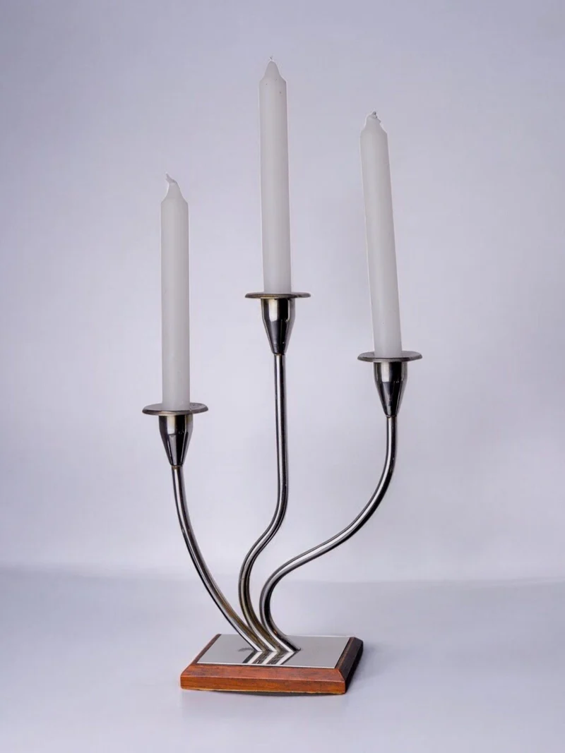 Art deco Candleholder, Spain, 1970