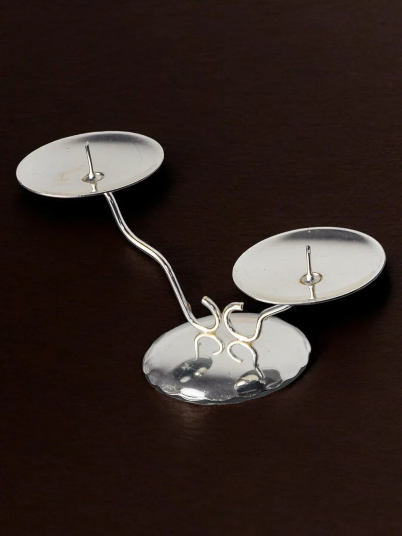 Art deco Candleholder, Spain, 1980s