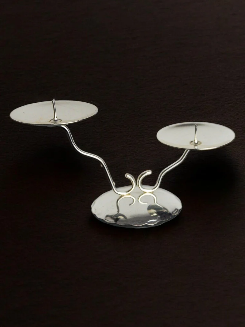 Art deco Candleholder, Spain, 1980s