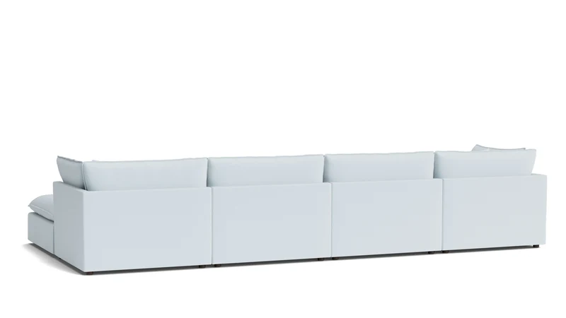 Chill Time 6-Piece Modular U-Shaped Sectional, Cove