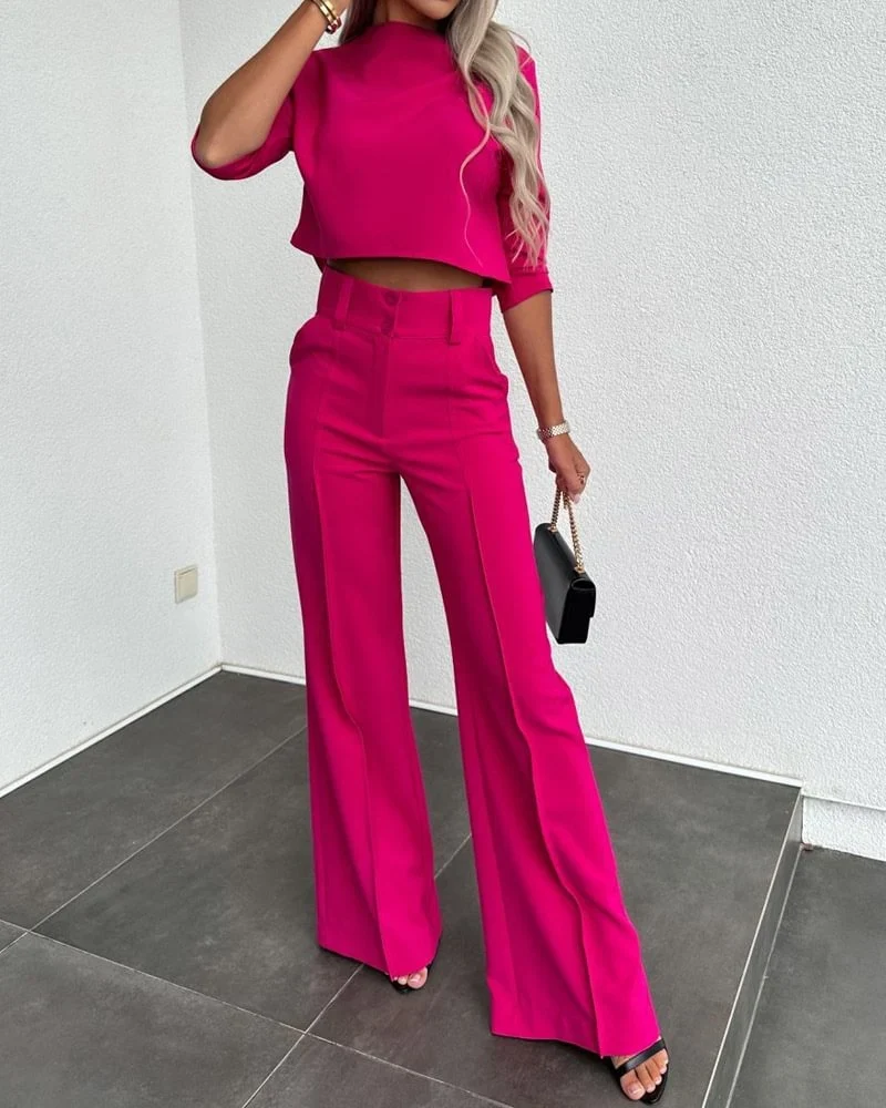Pantalon Large Palazzo "Impérial"