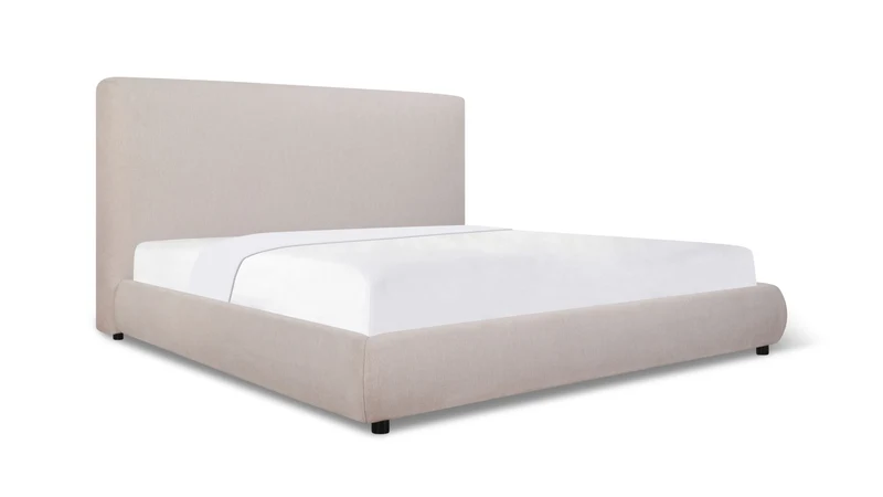 Dream Storage Bed With Tall Headboard, Queen, Latte