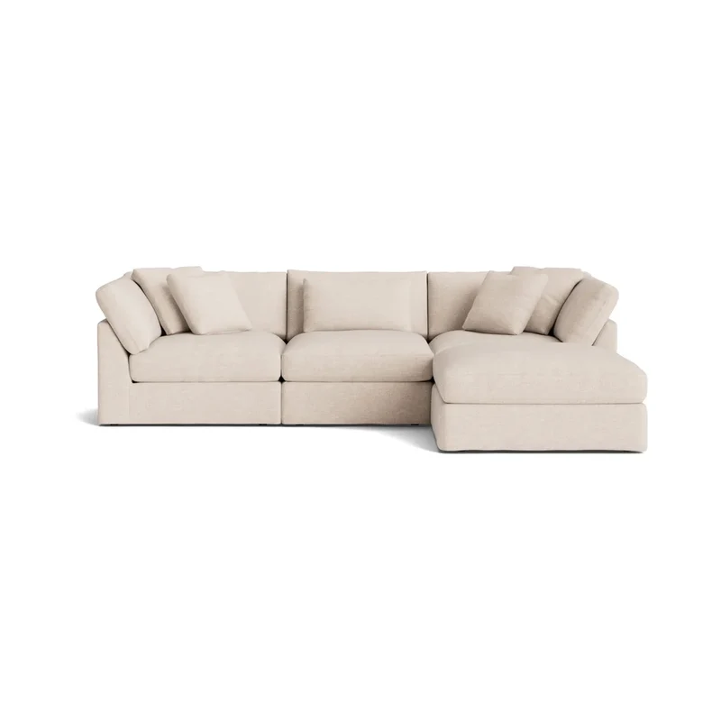 Get Together™ 4-Piece Modular Sectional, Large, Sunbeam