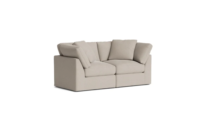 Get Together™ 2-Piece Modular Sofa, Standard, Light Pebble
