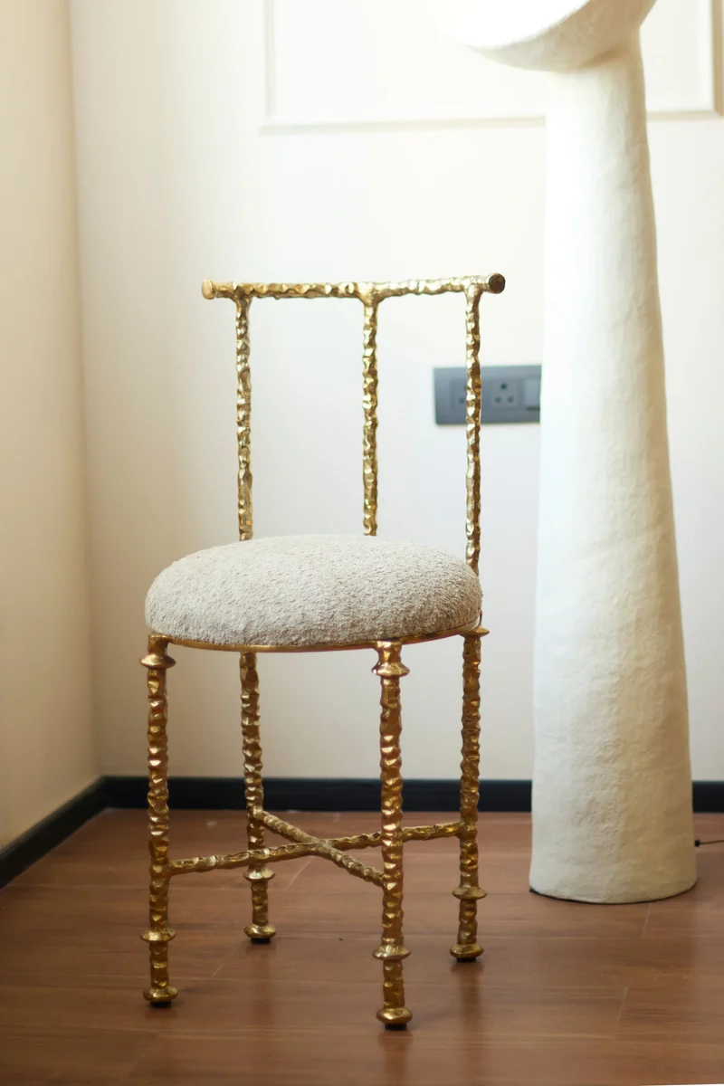 'Aurelius' Cast Aluminum Chair