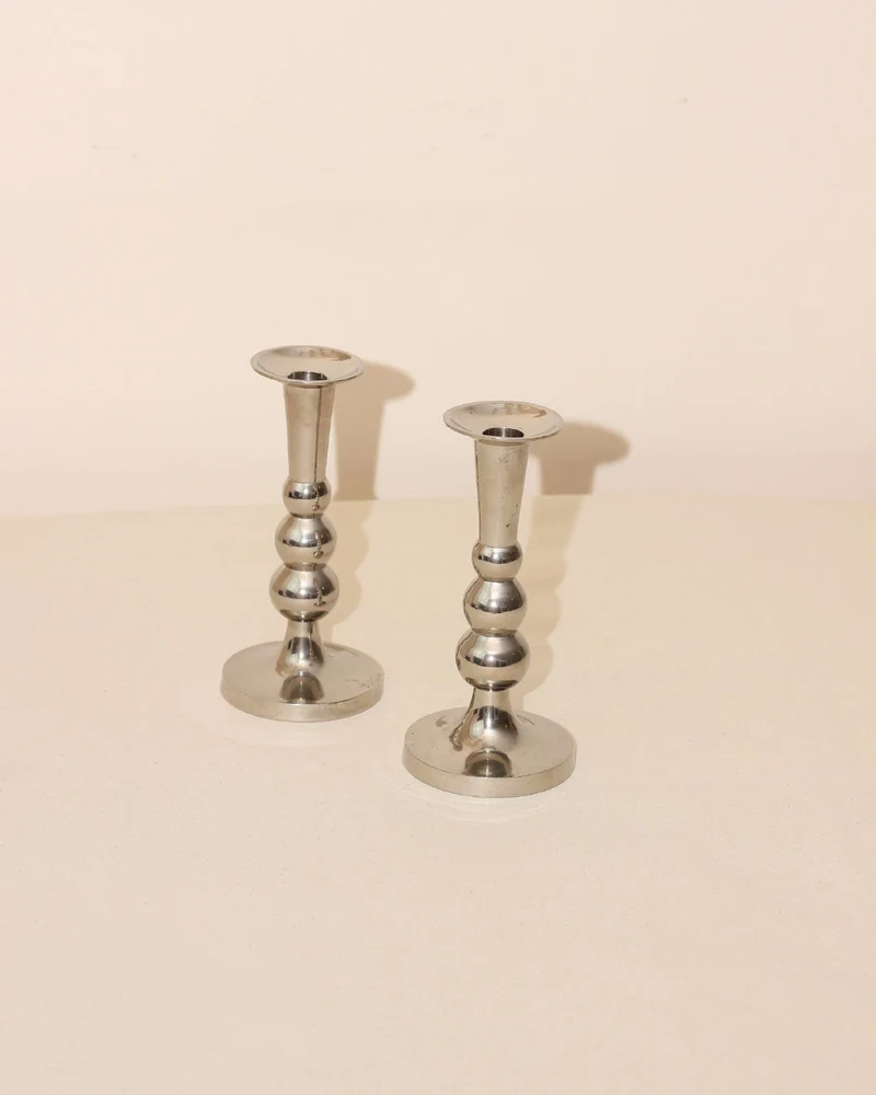 Acero Candleholders