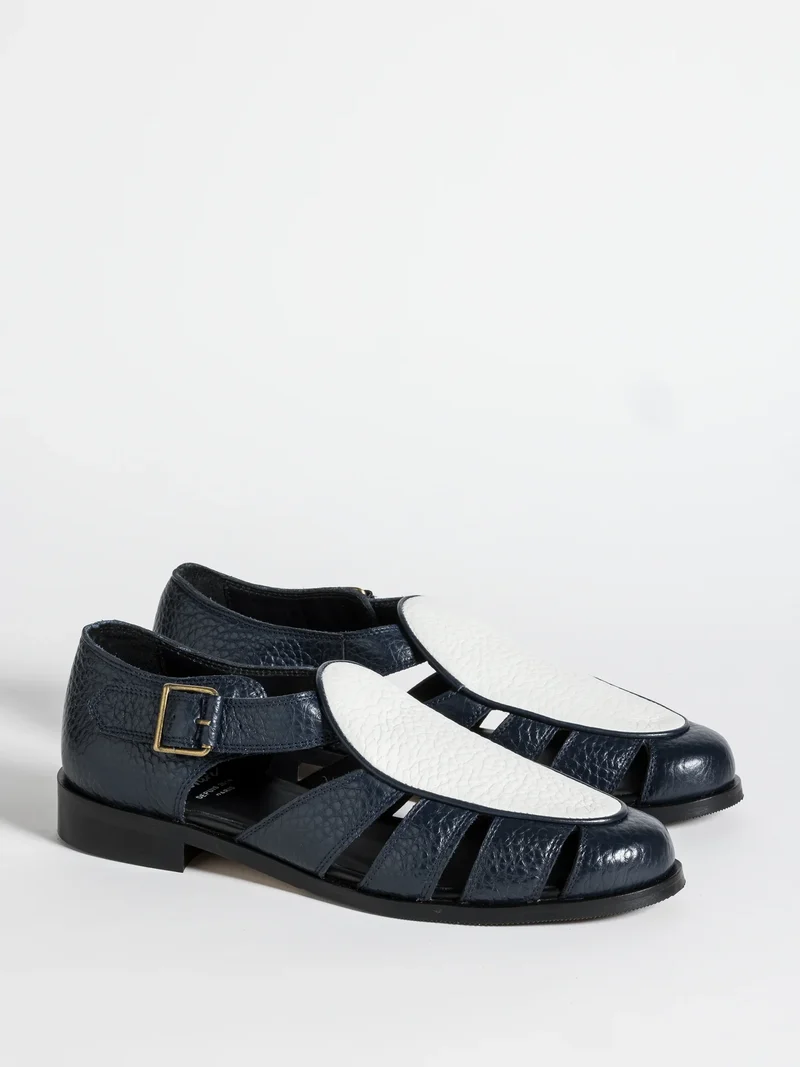 FRANCK BICOLOR NAVY & WHITE