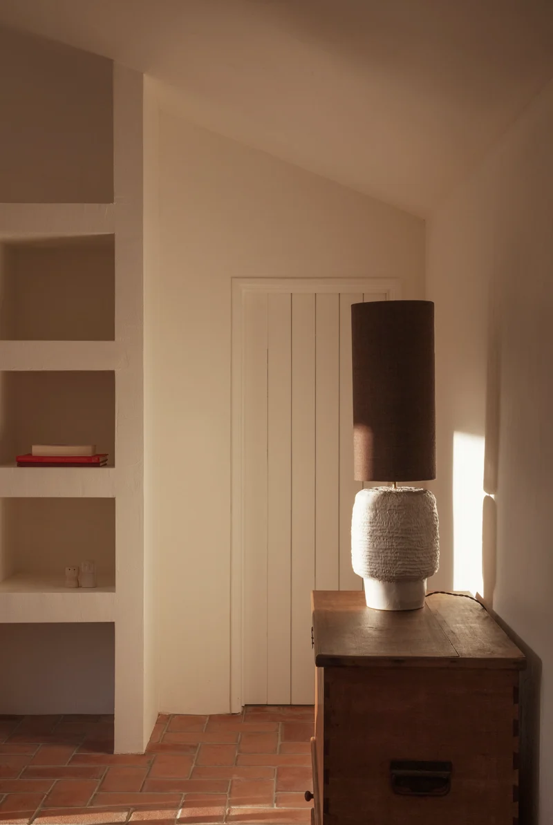 Textured Ceramic Table Lamp