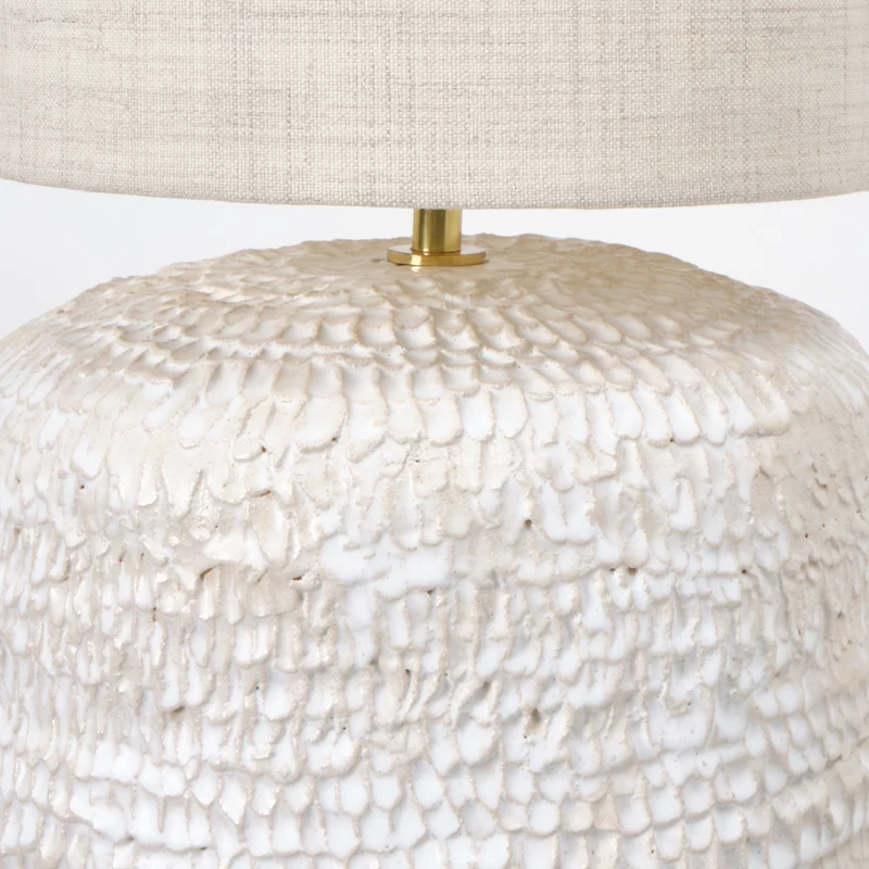 Textured Ceramic Table Lamp