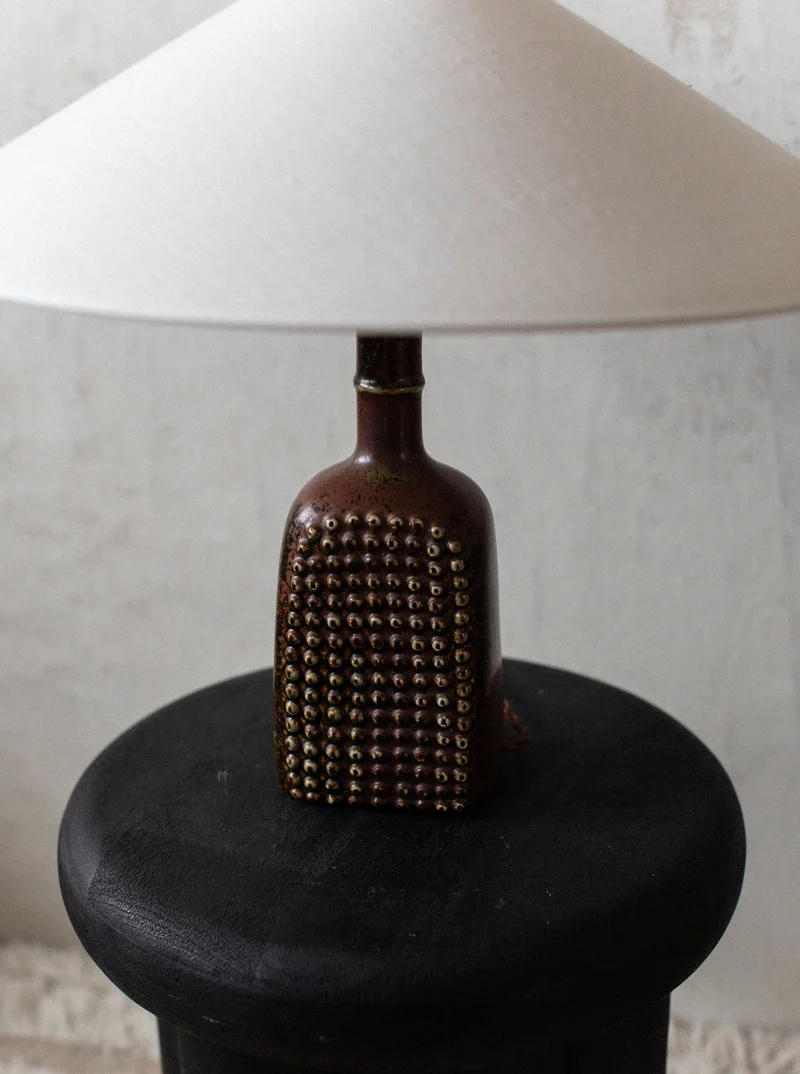 Vintage Mid-Century Stig Lindberg 1950's Table Lamp