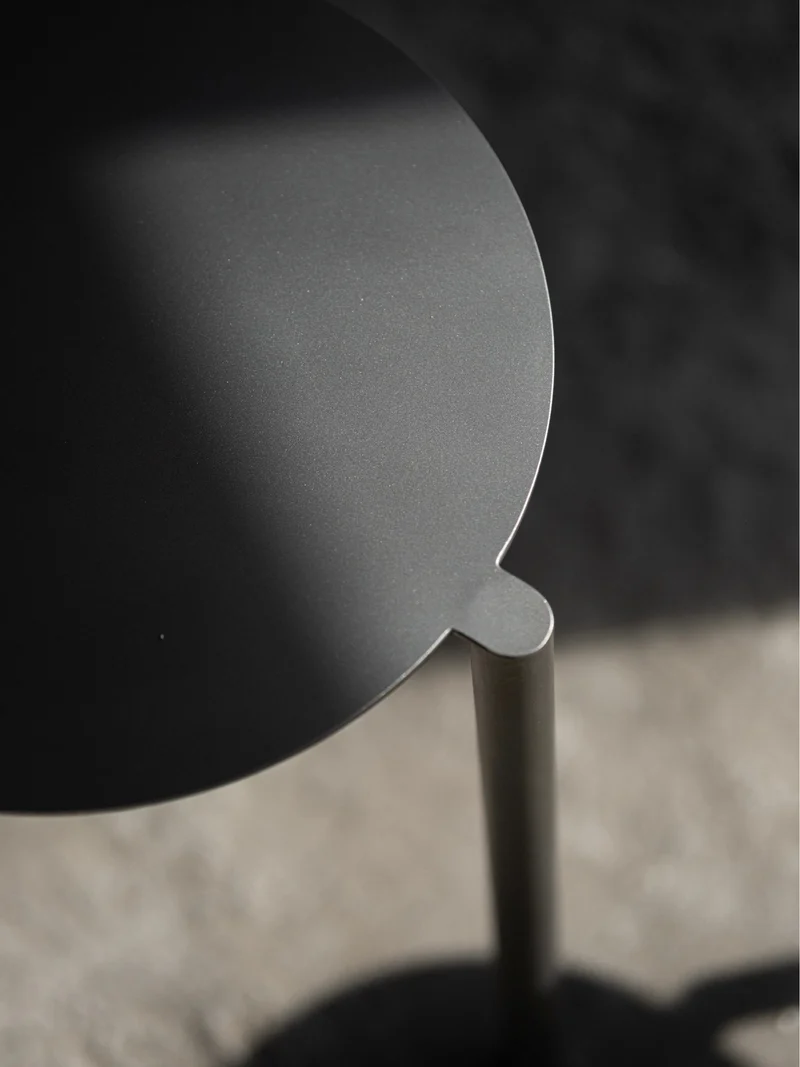 Stool - Isla x Paul Delrez - Stainless Steel