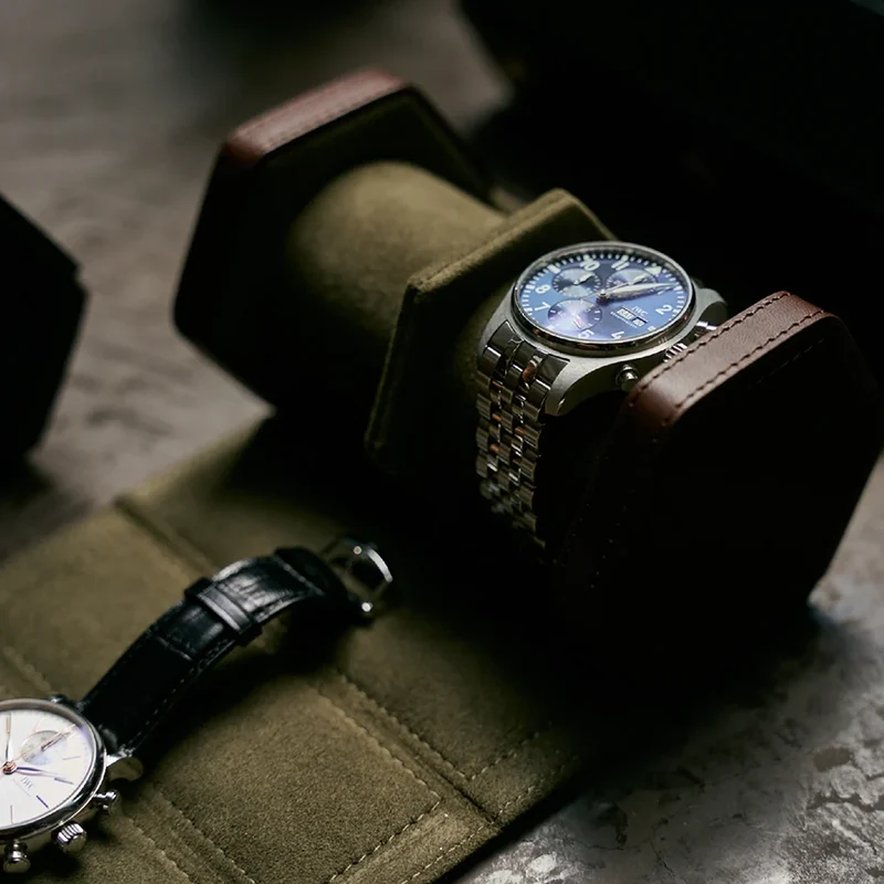 Double Watch Roll - Brown