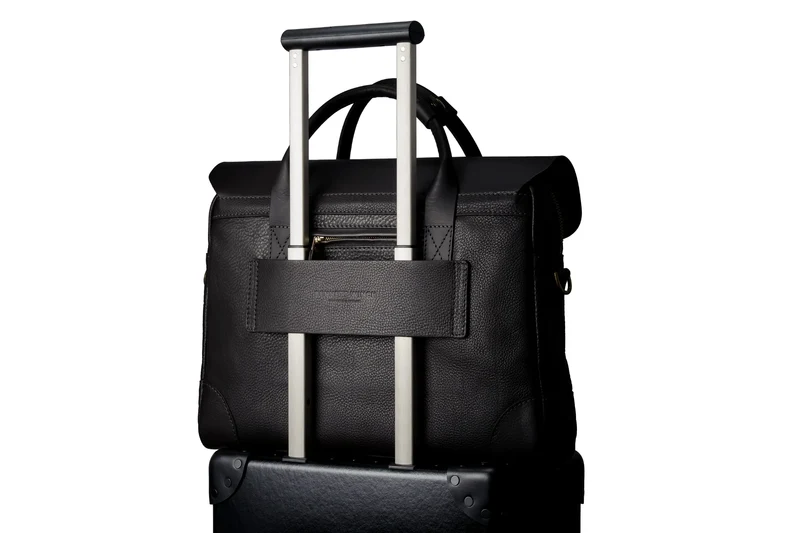 Leather Brief - Black