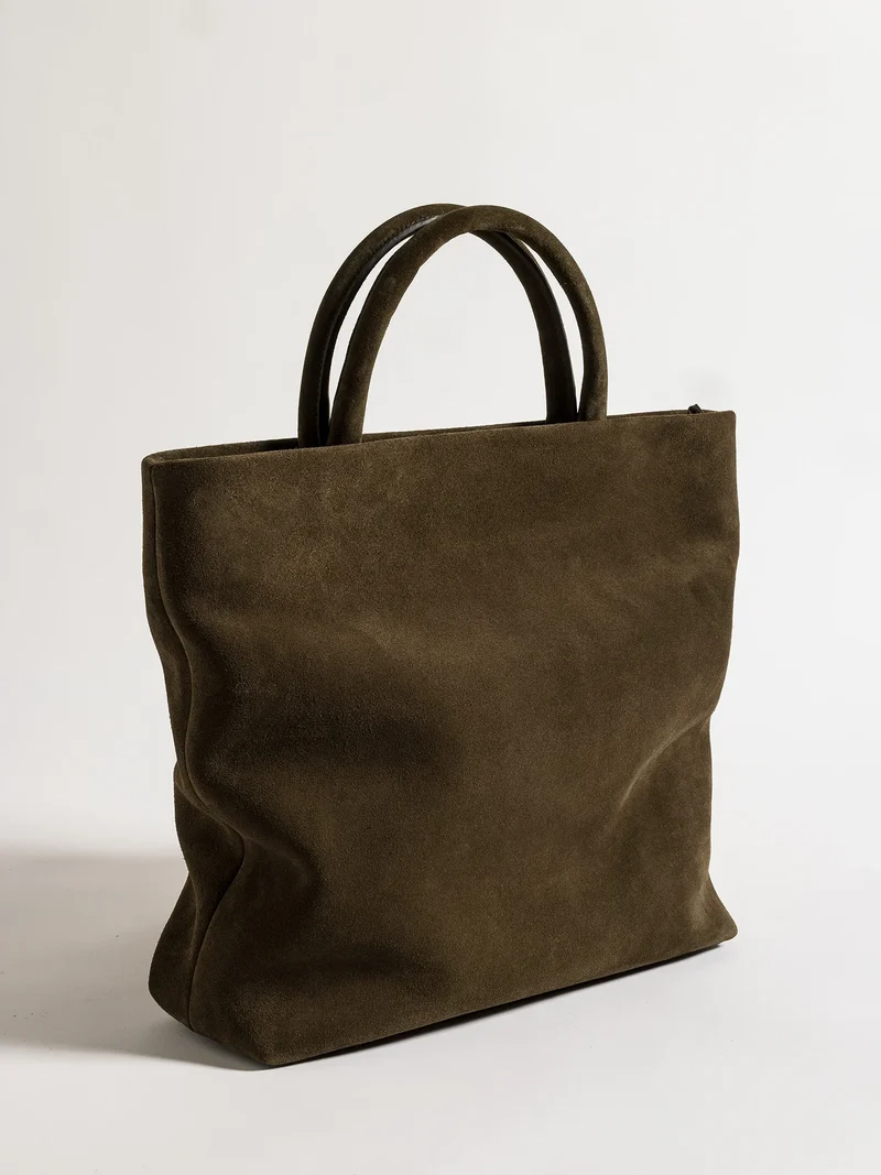 SOLOBAG SUEDE MARRON GLACE