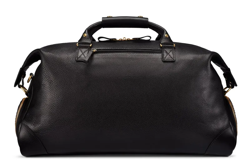 Leather Weekender - Black
