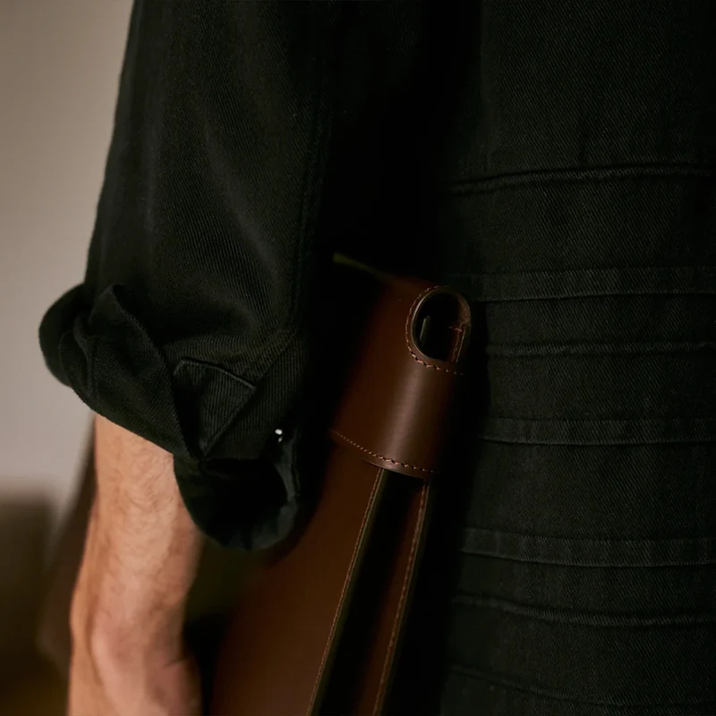 Small Folio - Brown Leather