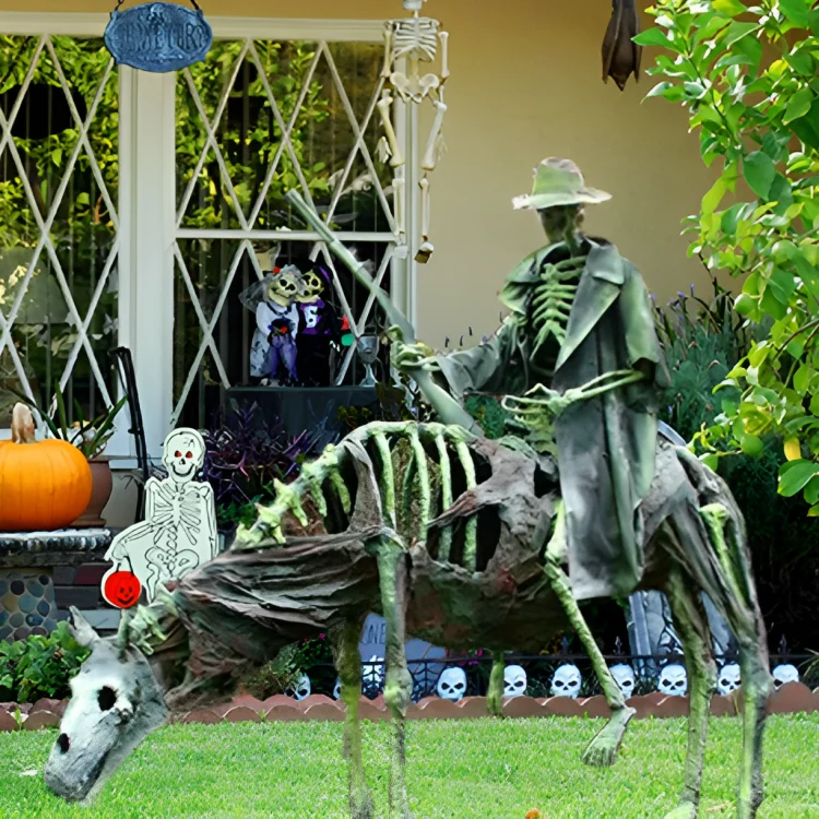 Ghost Rider-Skeleton Cowboy & Skeleton Horse