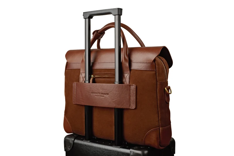 Suede Brief - Tobacco Brown