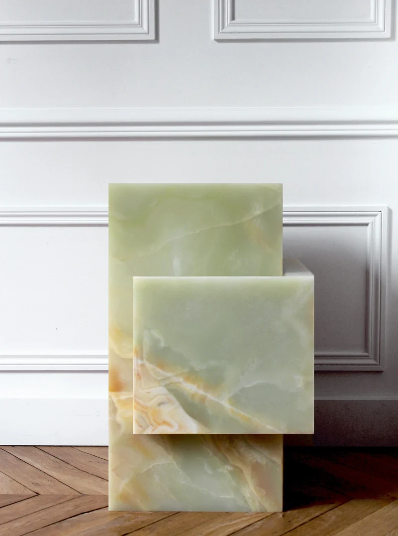 Ella Green Onyx - Marble Coffee Table