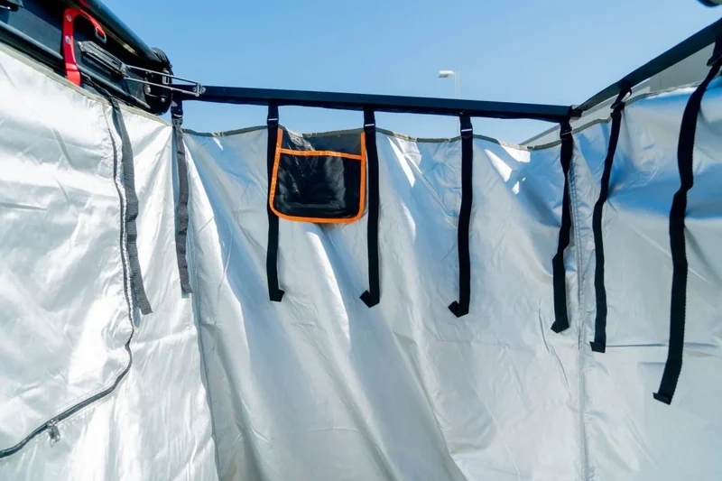 Mounted Shower Tent Enclosure, 42x42 Inches