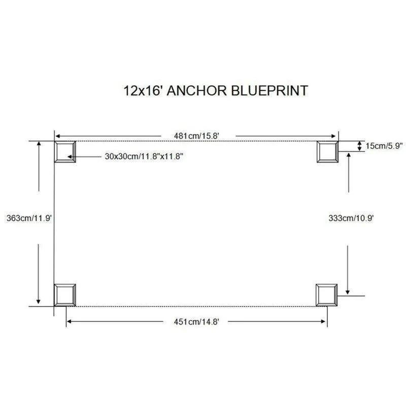 Alexander 16 Ft. W X 12 Ft. D Aluminum Patio Gazebo