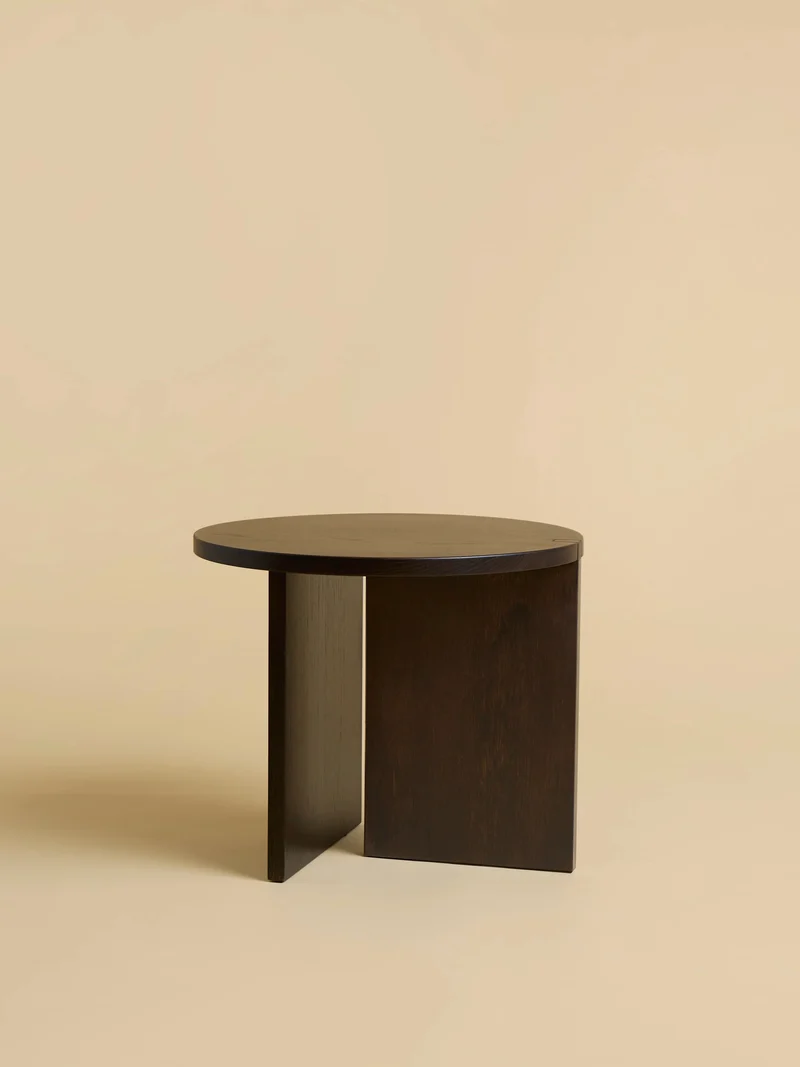 Solid Oak Side Table - KUME Series
