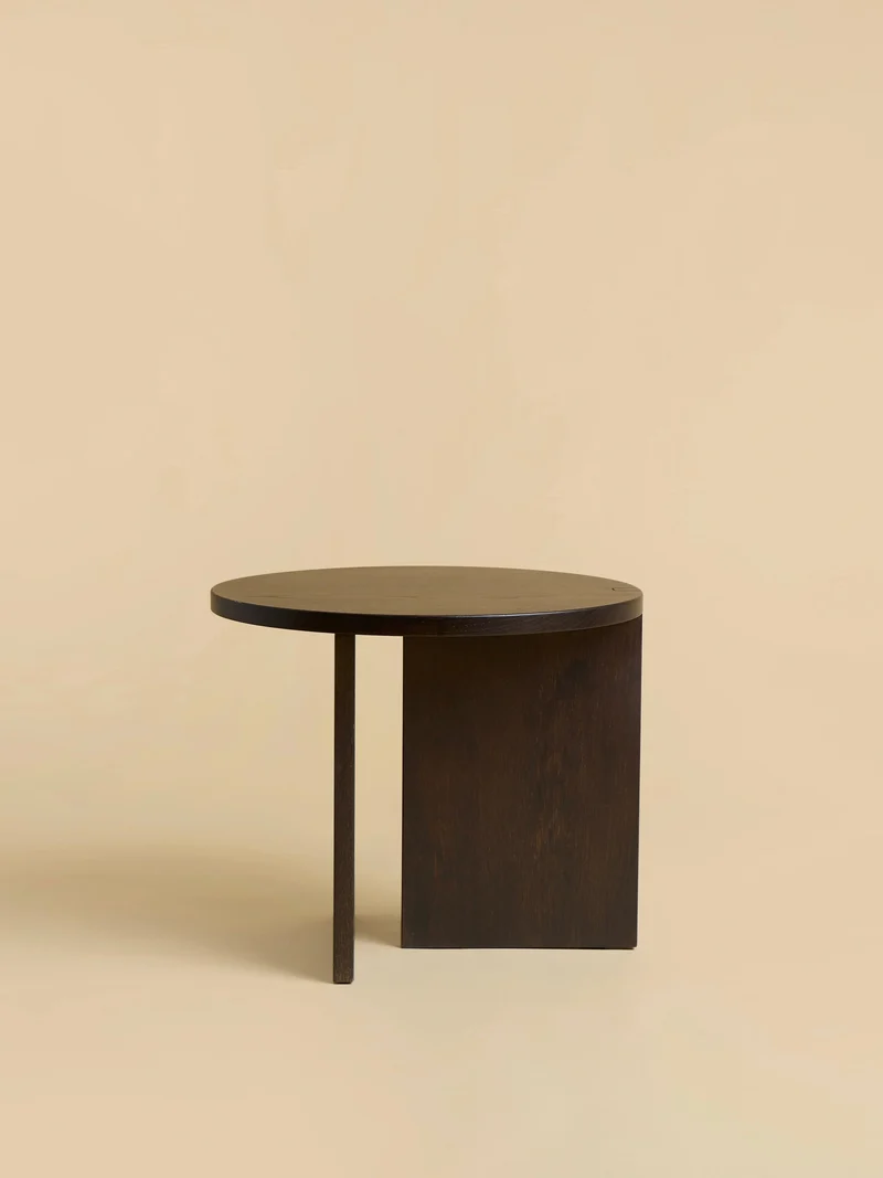 Solid Oak Side Table - KUME Series