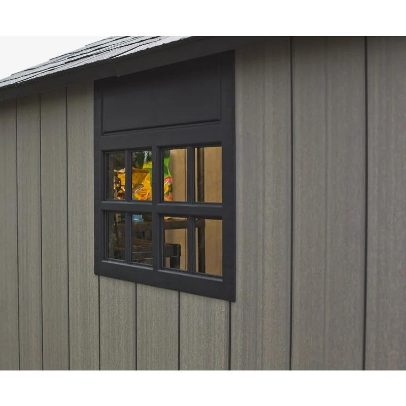 Oakland 7.5 ft. W x 7.5 ft. D Plastic Storage Shed