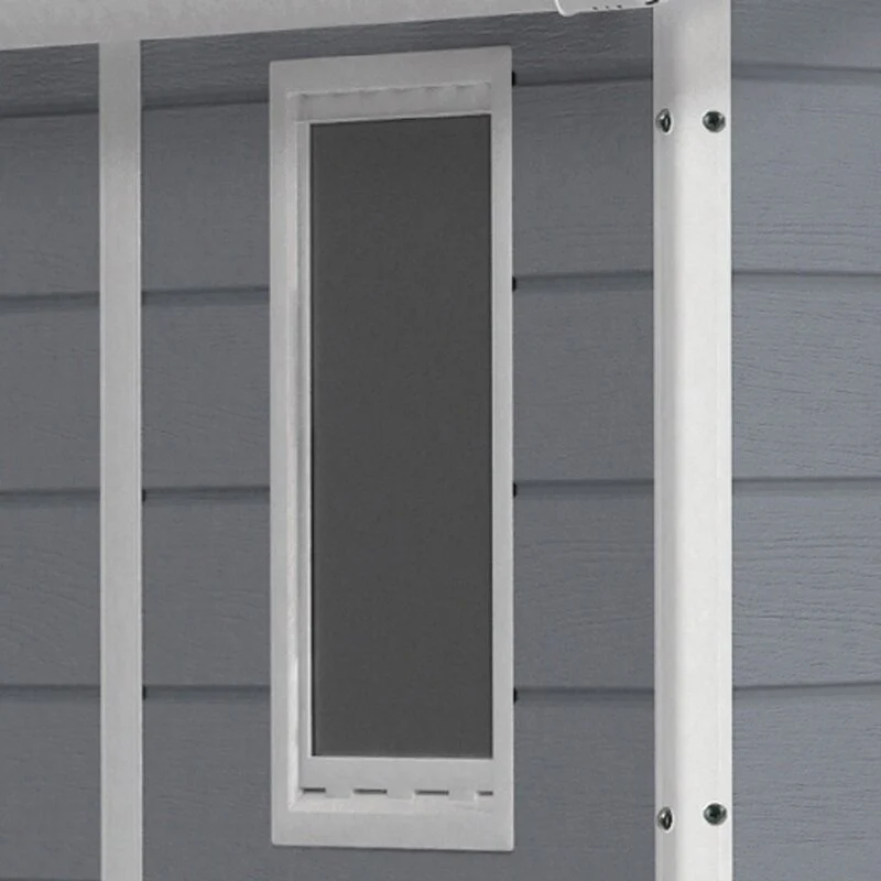 Manor 6 ft. W x 7.5 ft. D Plastic Storage Shed