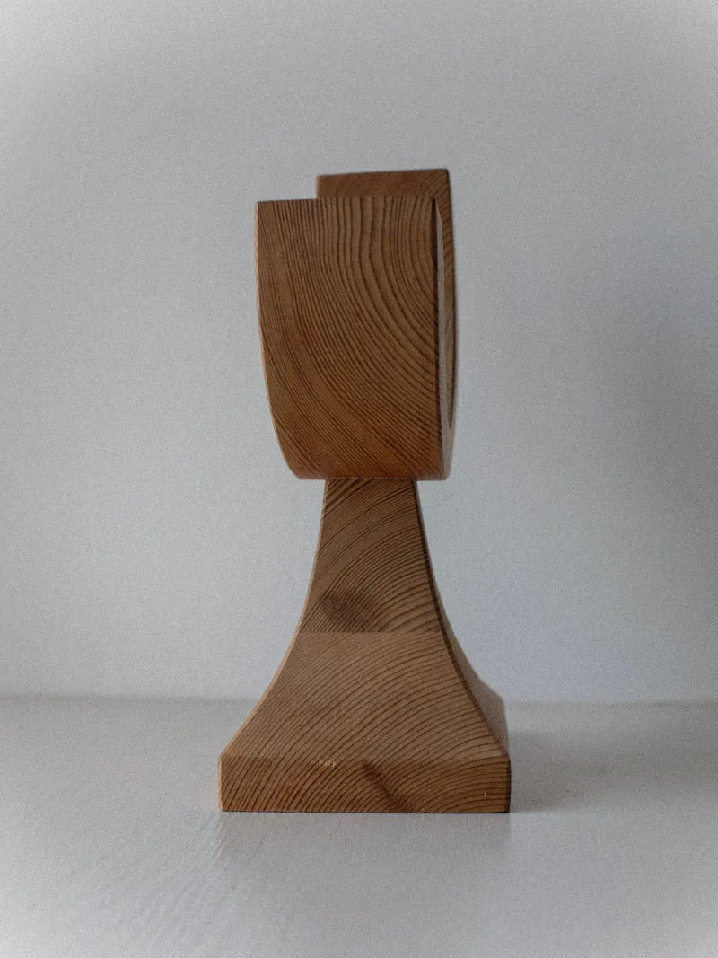 Wooden Candleholder