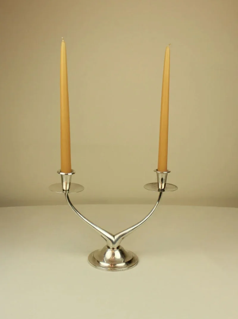 Wishbone Candleholder