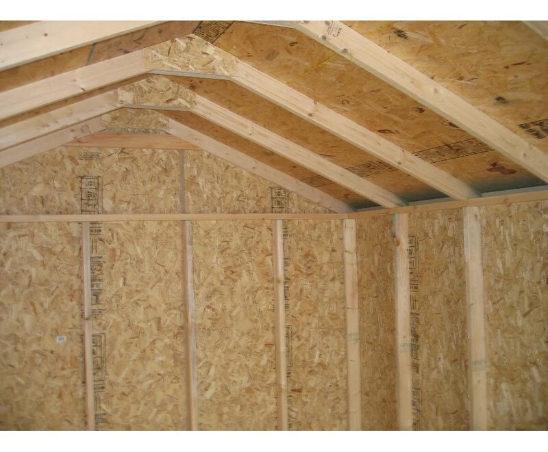 Value 8 ft. W x 8 ft. D Solid and Manufactured Wood Storage Shed