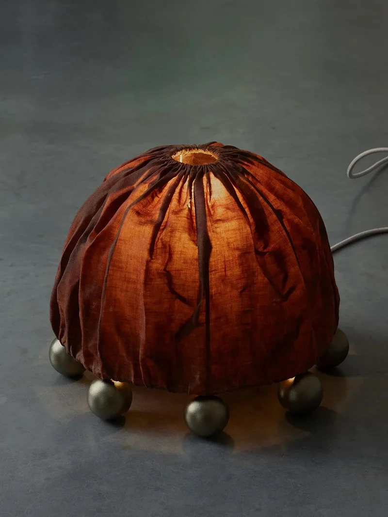 ALTER Table Lamp | Brass Beeswax Linen Ceriops