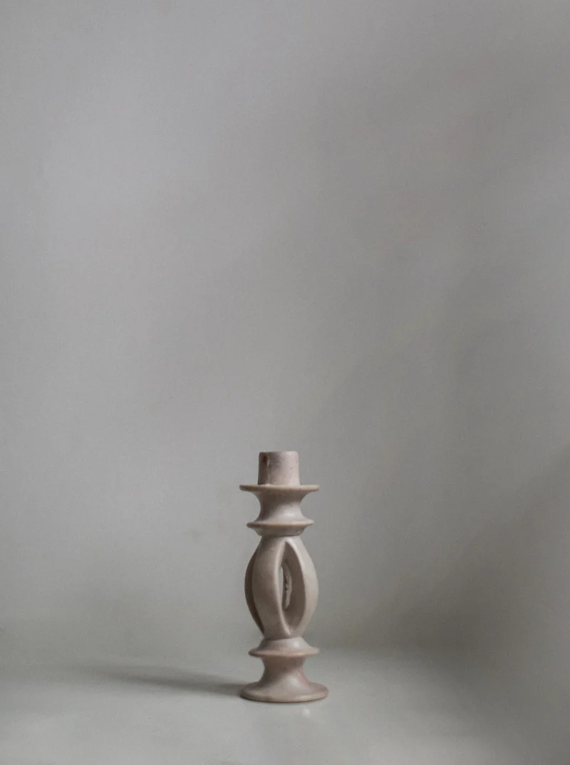 Soapstone Candleholder
