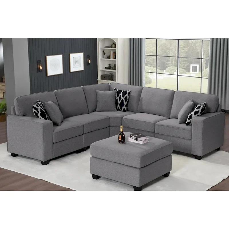 Versatile Reversible Sectional Sofa with Flexible Configuration