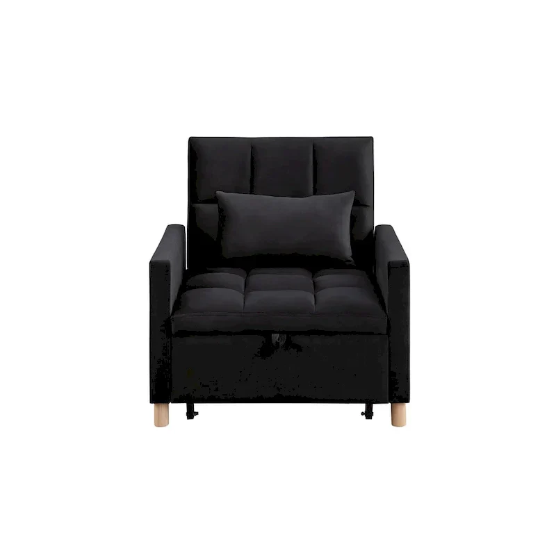 Versatile Sleeper Chair with Removable Pillow
