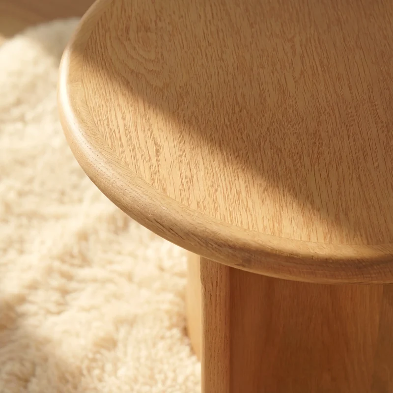 Haven Side Table White oak