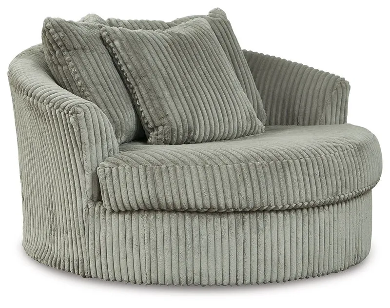 Oversized Swivel Accent Chair