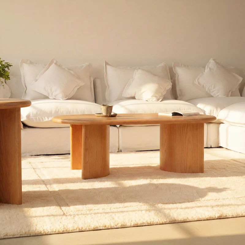 Haven Coffee Table White oak