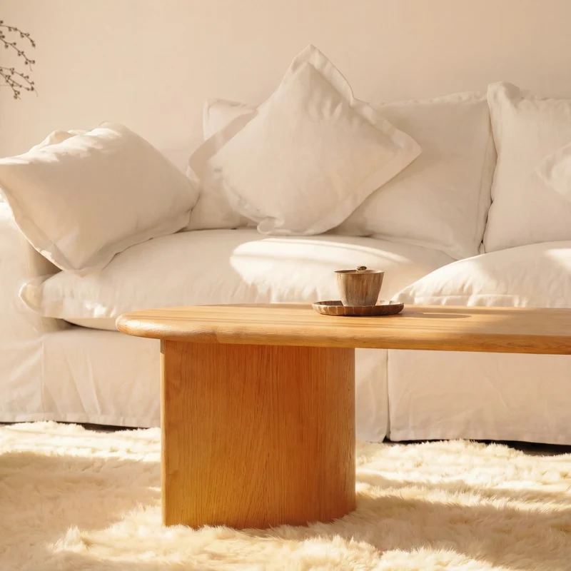 Haven Coffee Table White oak