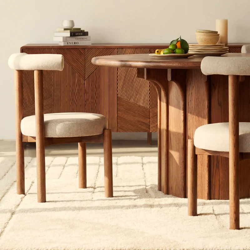 Corin Dining Table White oak