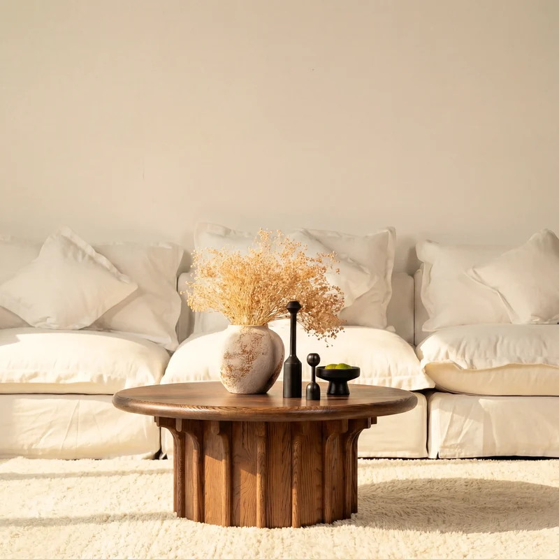 Corin Coffee Table White oak