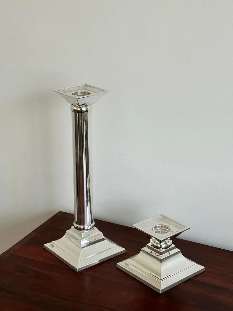 German Candle Holders Pair